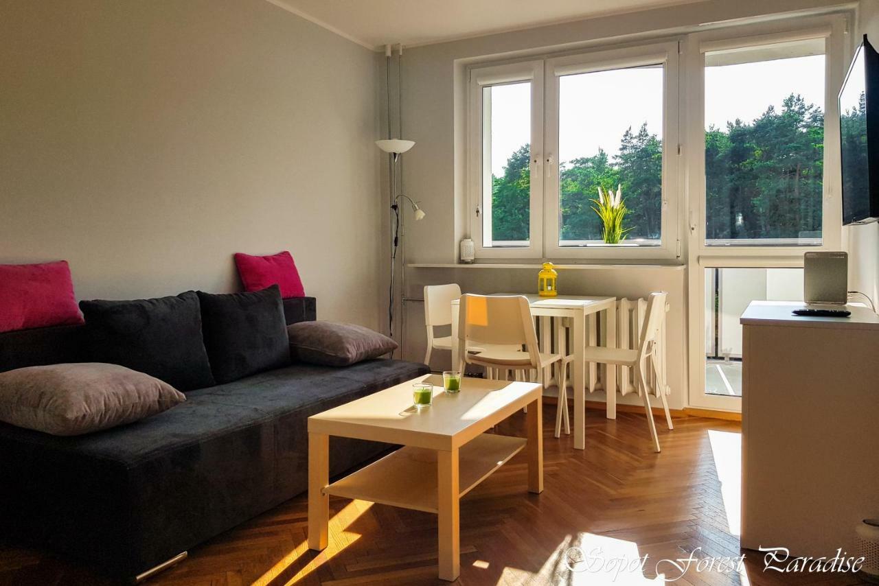 Ferienwohnung Sopot Forest Paradise Exterior foto