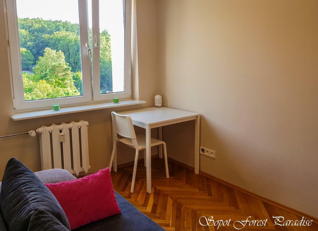 Ferienwohnung Sopot Forest Paradise Exterior foto