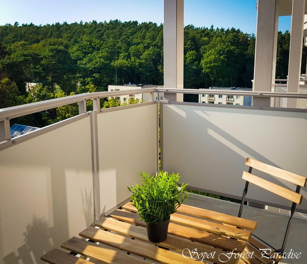 Ferienwohnung Sopot Forest Paradise Exterior foto