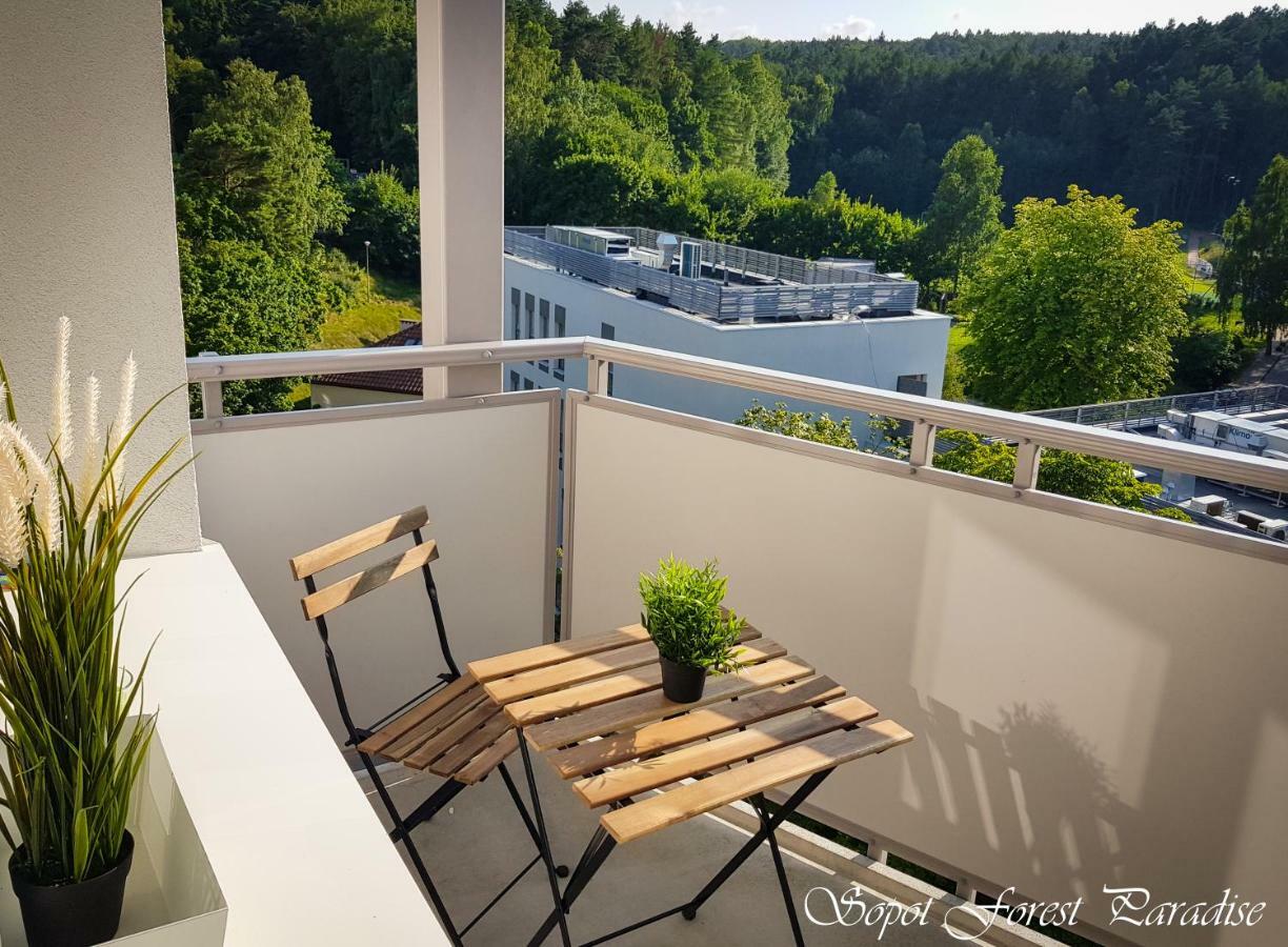 Ferienwohnung Sopot Forest Paradise Exterior foto
